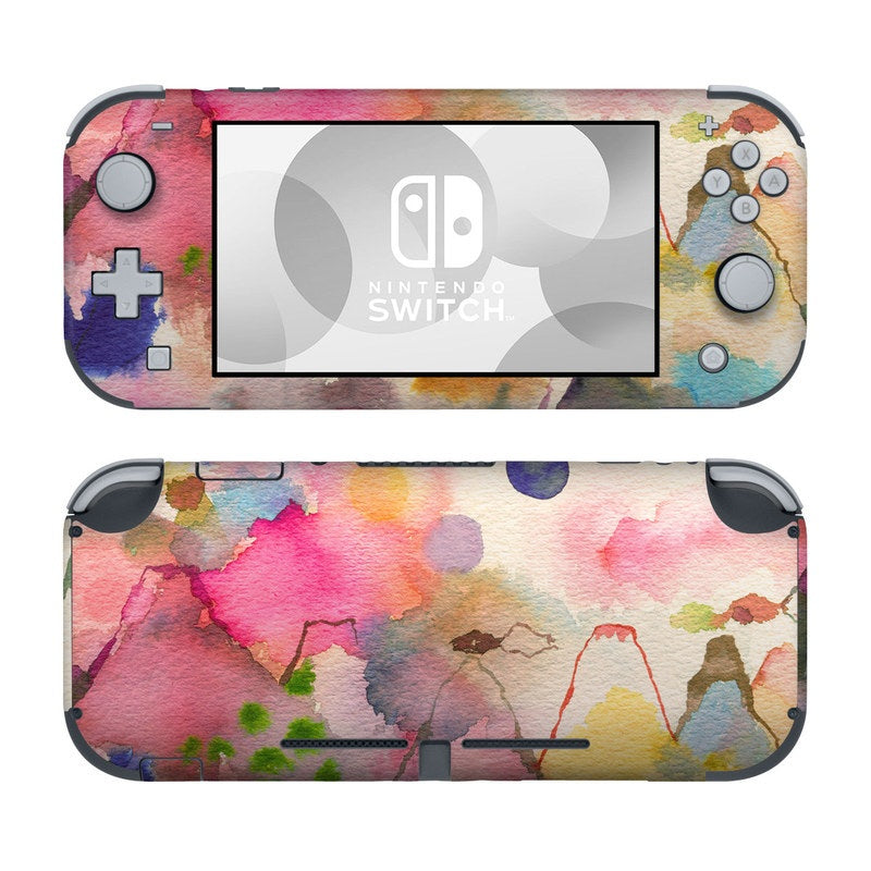 Watercolor Mountains - Nintendo Switch Lite Skin