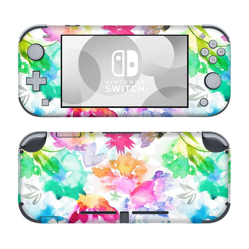 Watercolor Spring Memories - Nintendo Switch Lite Skin