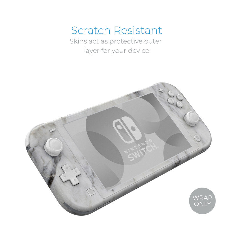 White Marble - Nintendo Switch Lite Skin