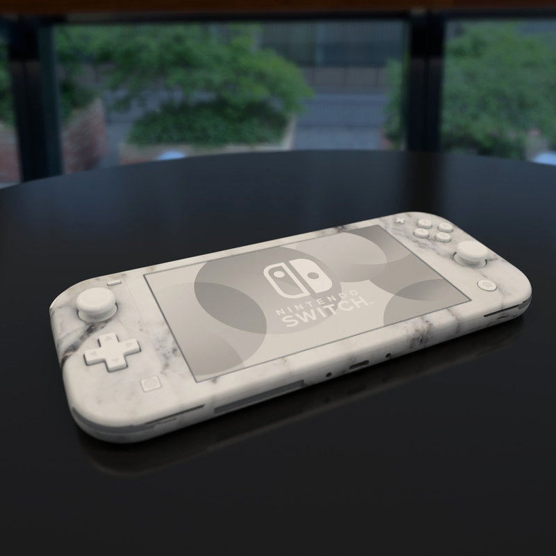 White Marble - Nintendo Switch Lite Skin