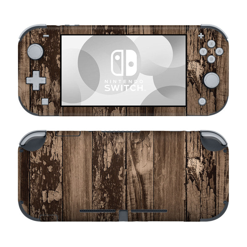 Weathered Wood - Nintendo Switch Lite Skin