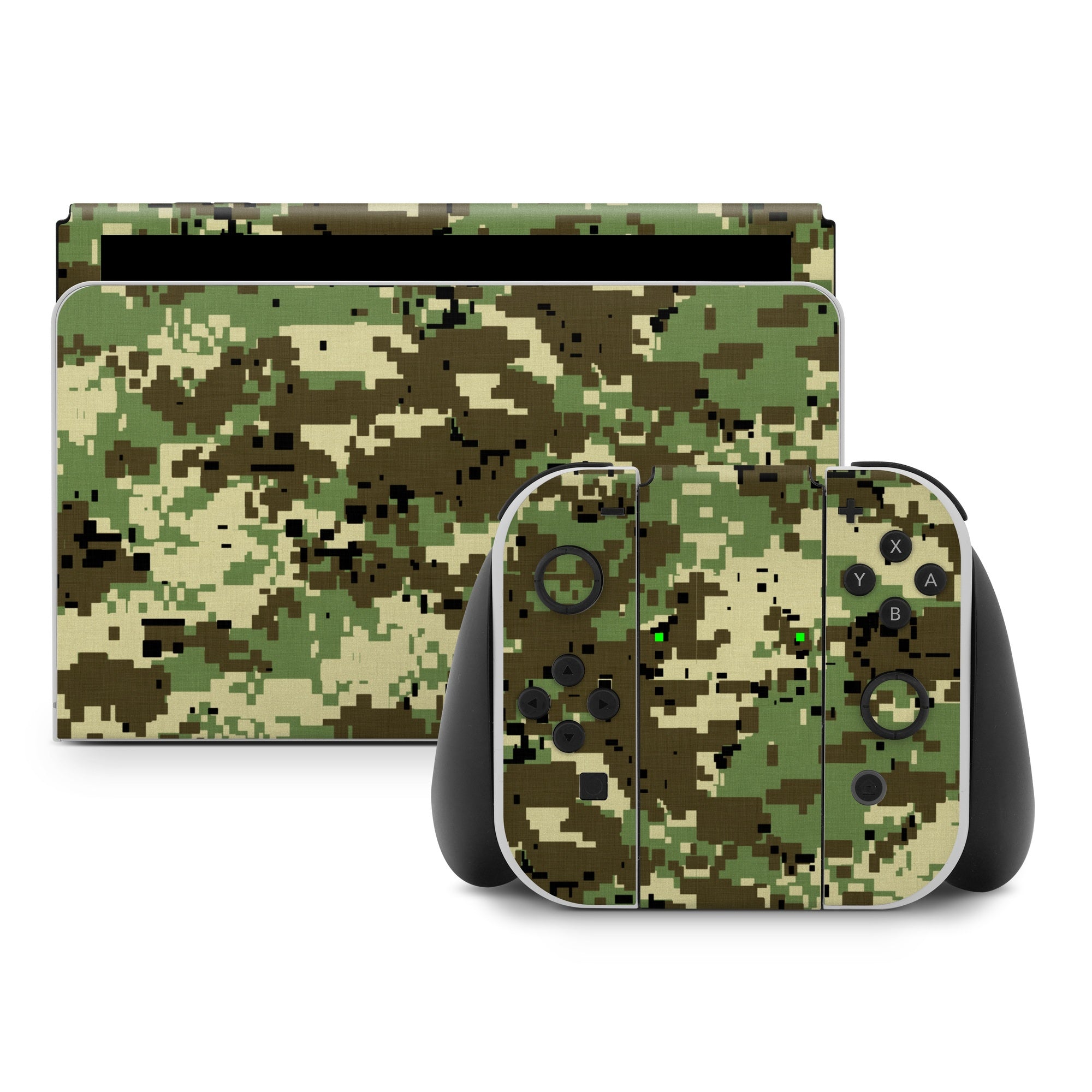 Digital Woodland Camo - Nintendo Switch Skin