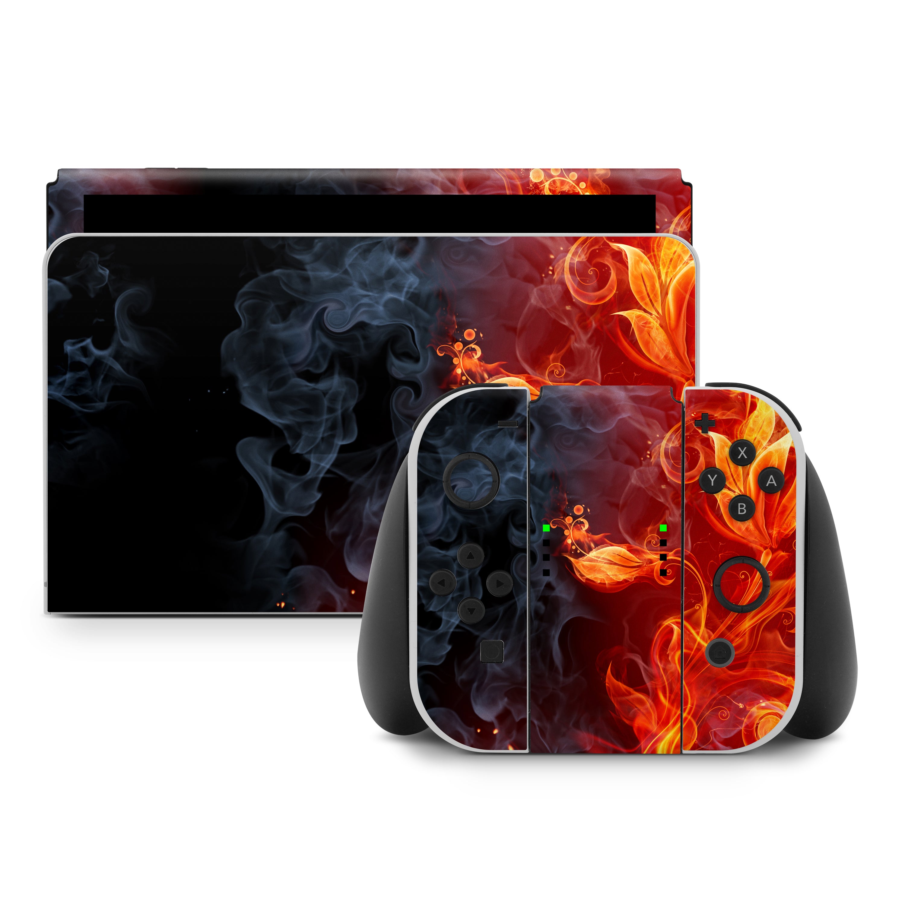 Flower Of Fire - Nintendo Switch Skin