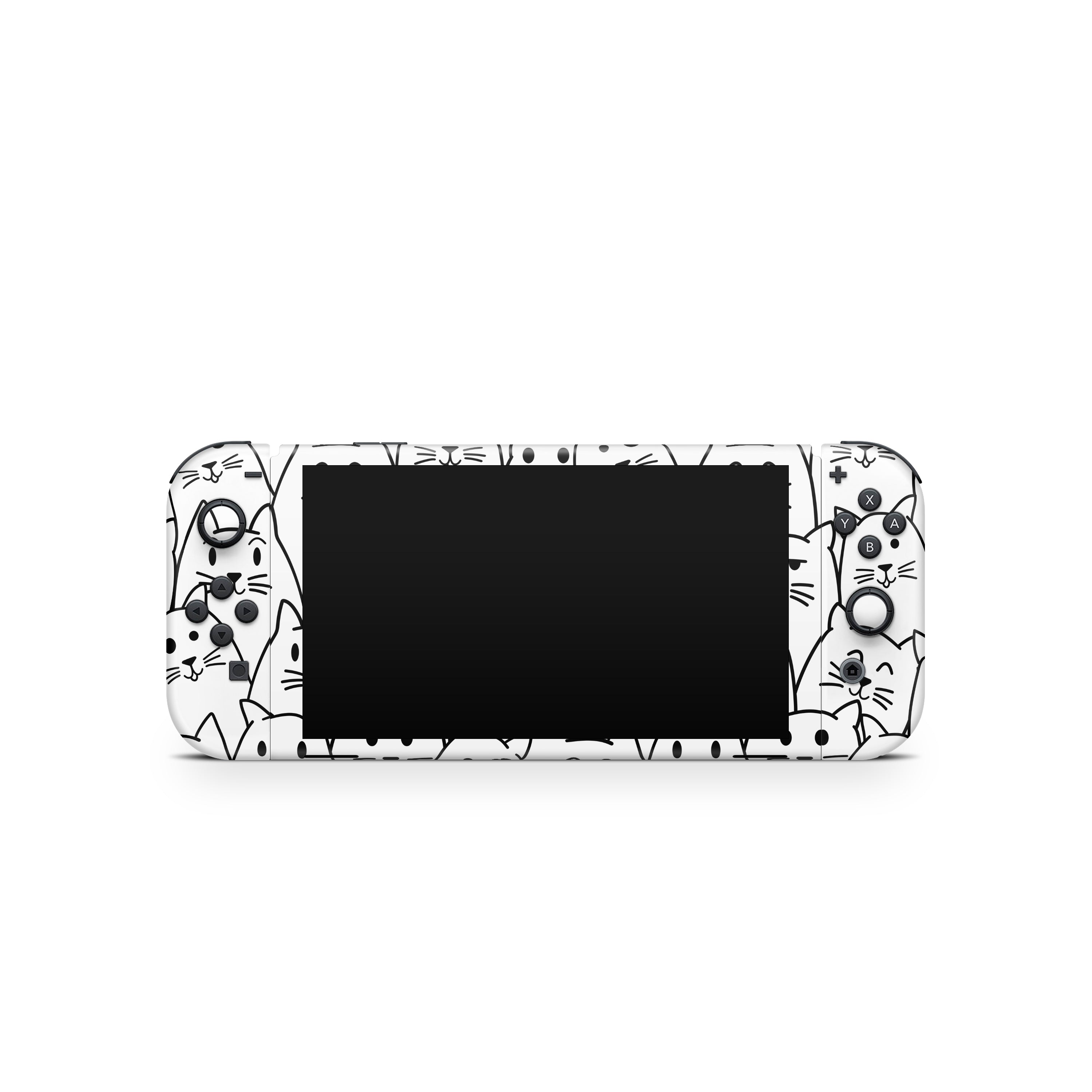 Moody Cats - Nintendo Switch Skin