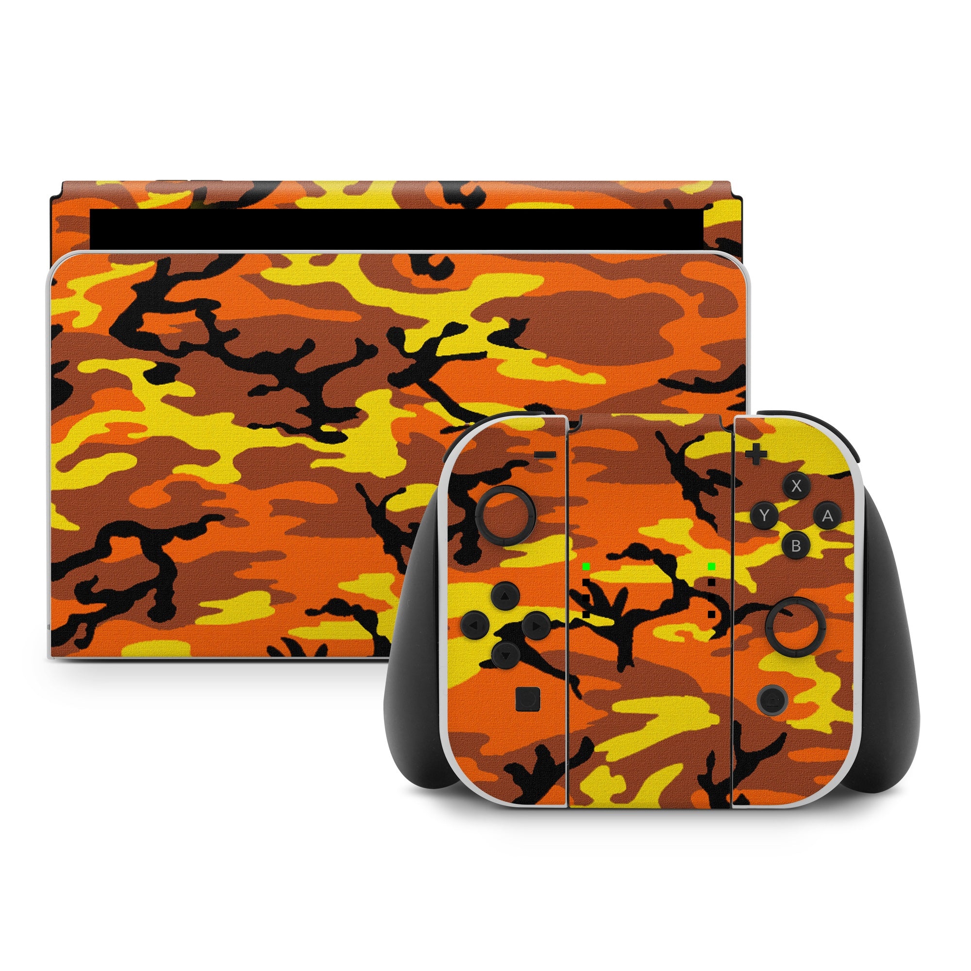 Orange Camo - Nintendo Switch Skin