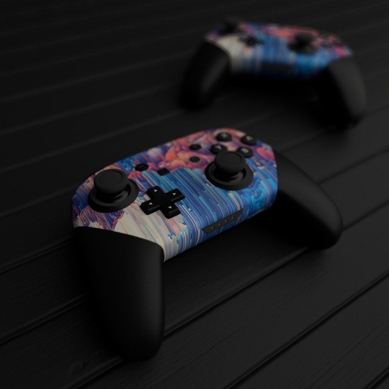 Cloud Glitch - Nintendo Switch Pro Controller Skin