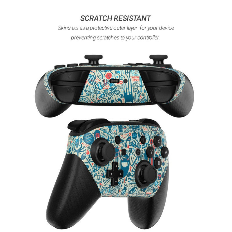 Committee - Nintendo Switch Pro Controller Skin