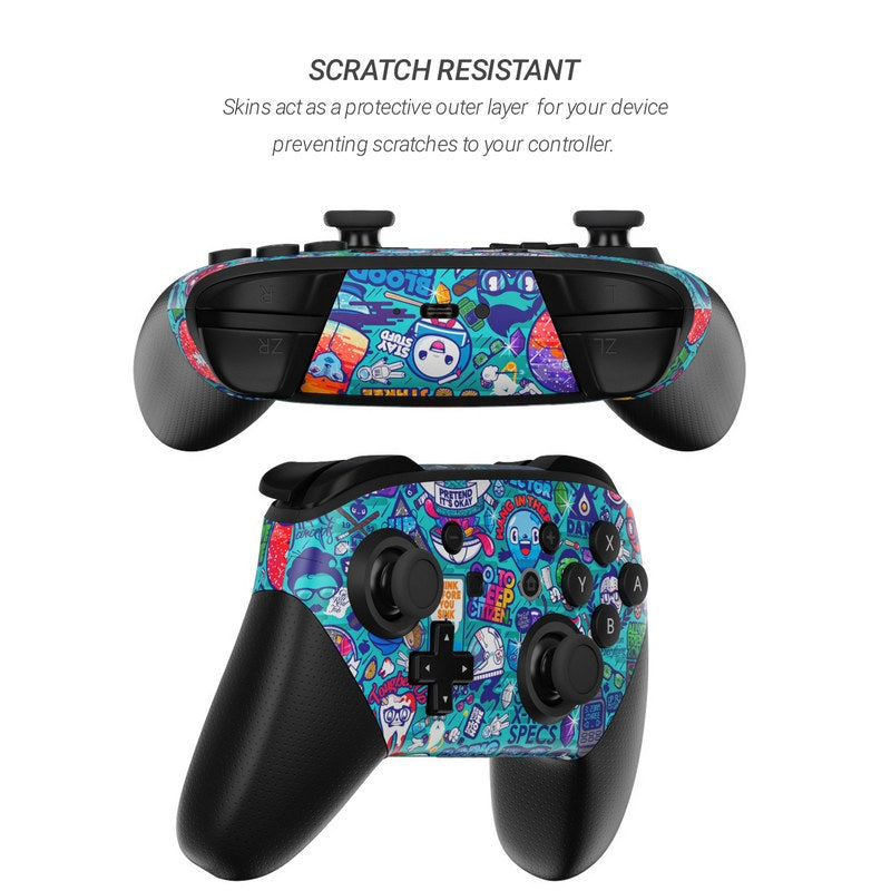 Cosmic Ray - Nintendo Switch Pro Controller Skin