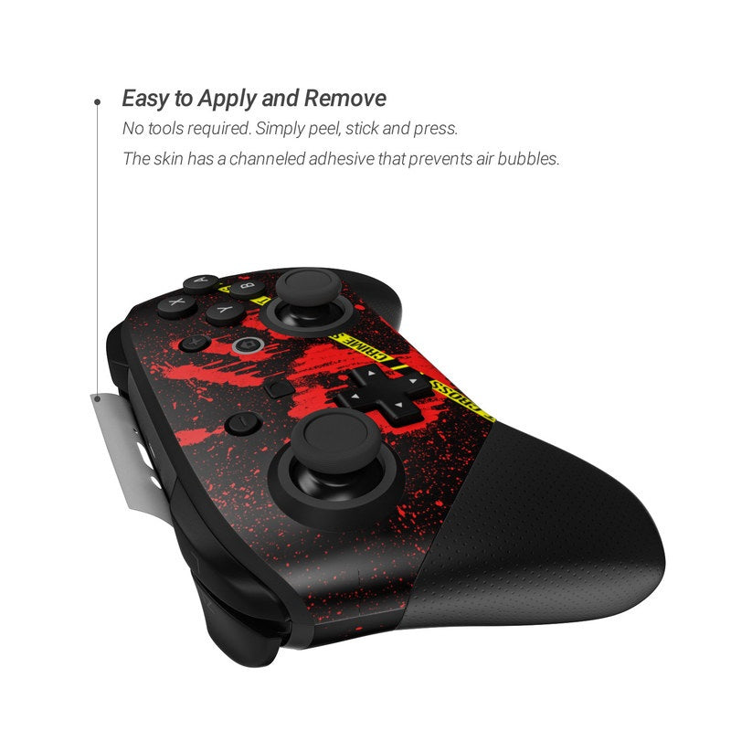 Crime Scene - Nintendo Switch Pro Controller Skin