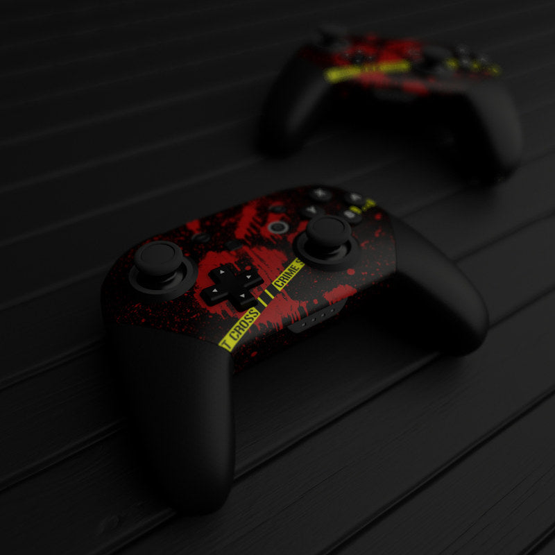 Crime Scene - Nintendo Switch Pro Controller Skin