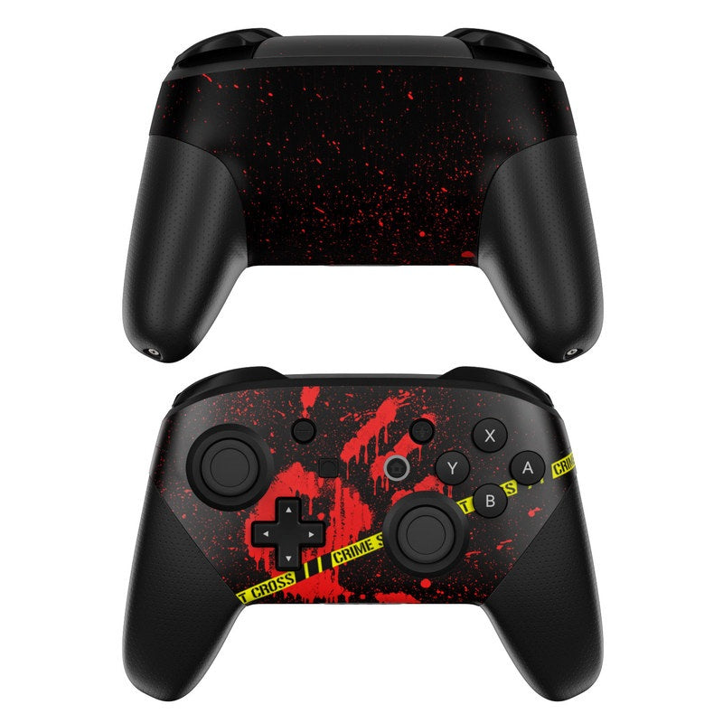 Crime Scene - Nintendo Switch Pro Controller Skin