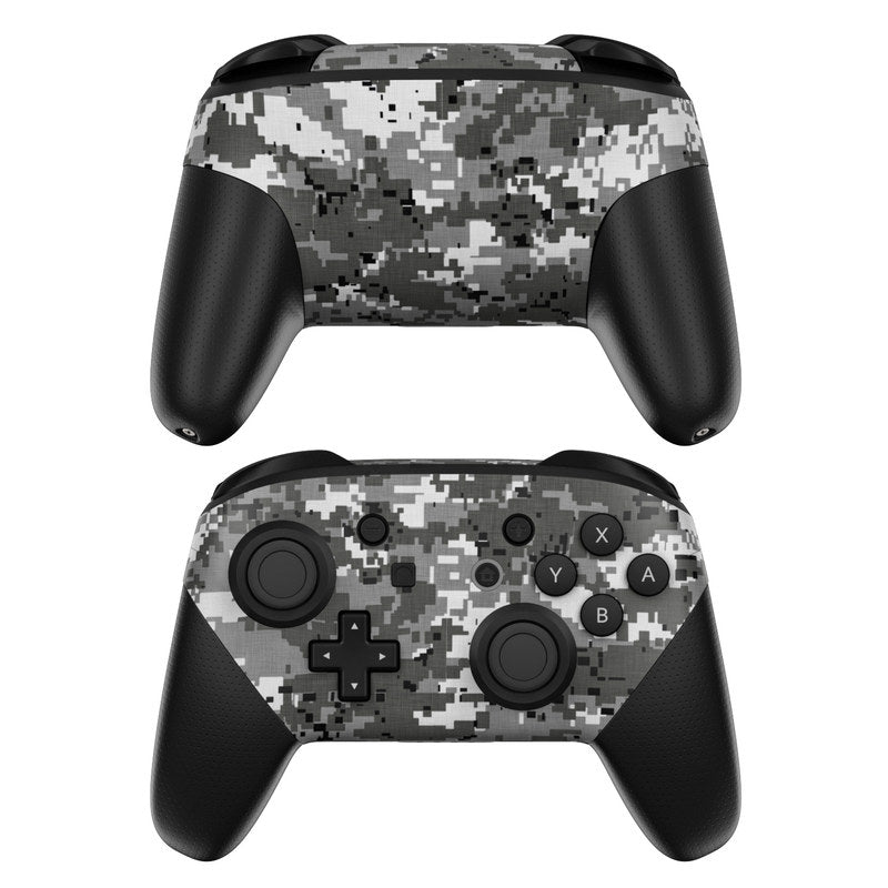 Digital Urban Camo - Nintendo Switch Pro Controller Skin