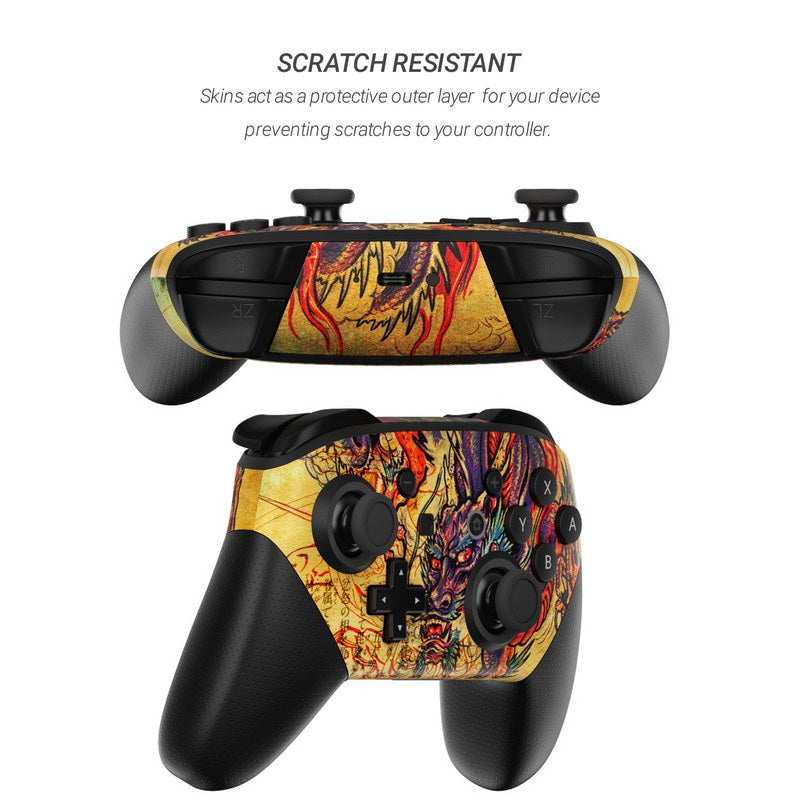 Dragon Legend - Nintendo Switch Pro Controller Skin