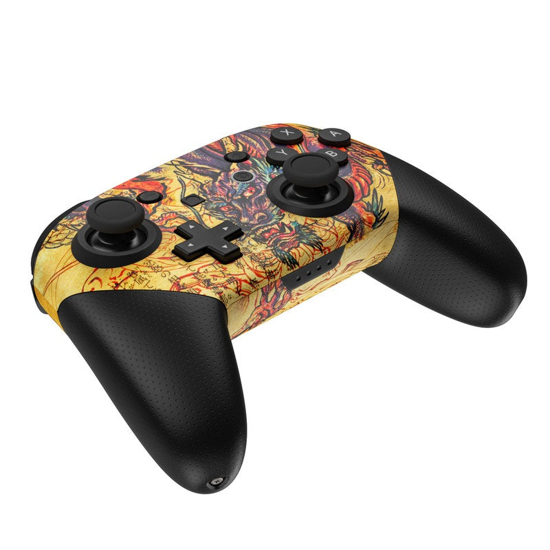 Dragon Legend - Nintendo Switch Pro Controller Skin