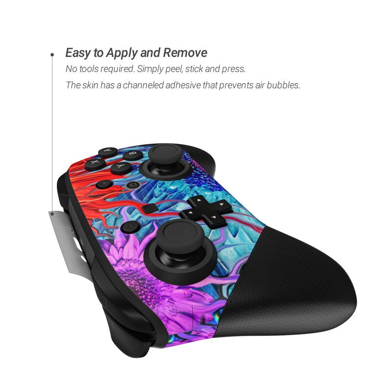 Deep Water Daisy Dance - Nintendo Switch Pro Controller Skin