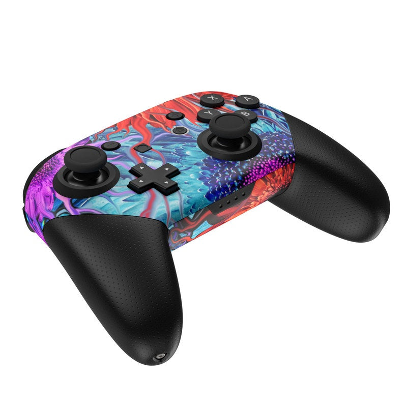 Deep Water Daisy Dance - Nintendo Switch Pro Controller Skin