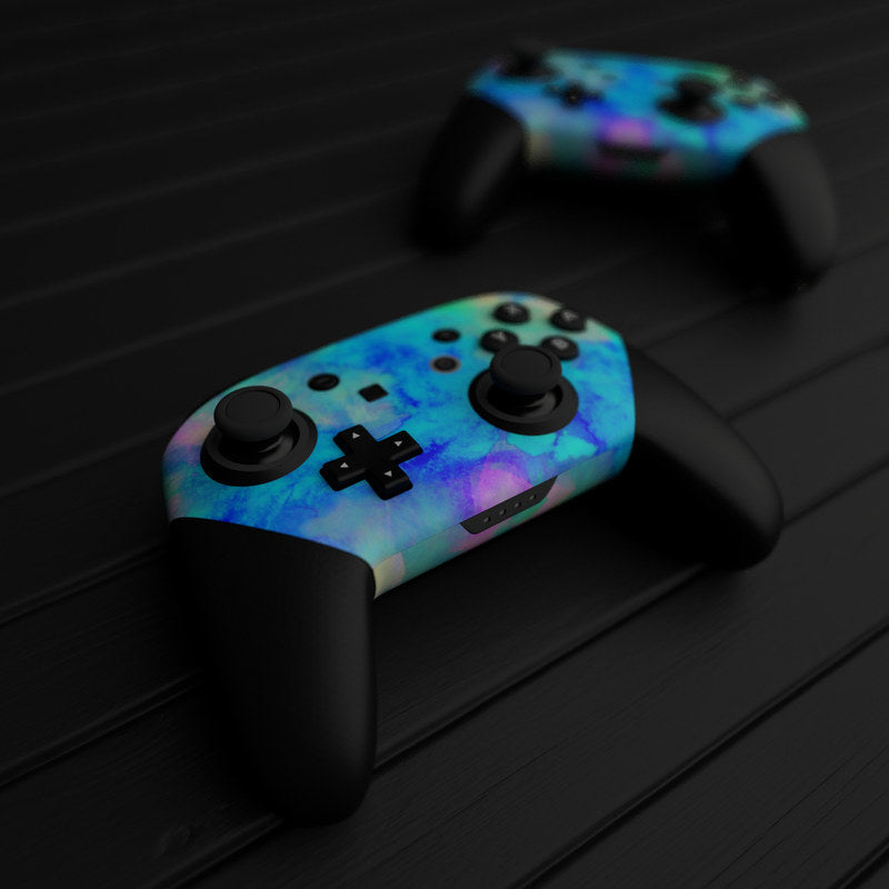 Electrify Ice Blue - Nintendo Switch Pro Controller Skin