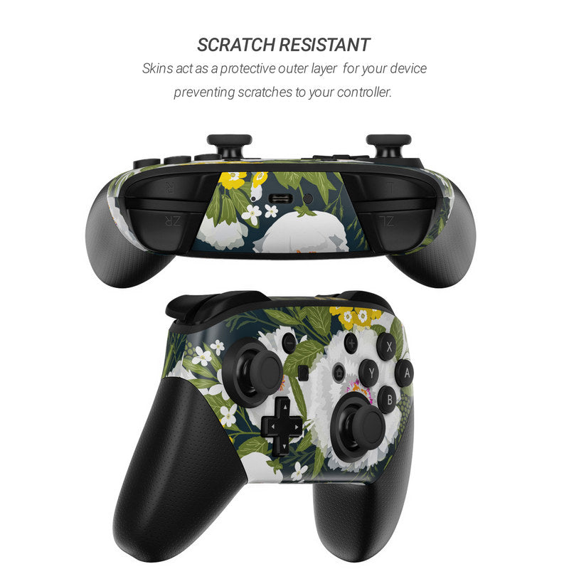 Fleurette Night - Nintendo Switch Pro Controller Skin