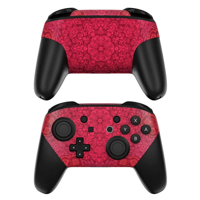 Floral Vortex - Nintendo Switch Pro Controller Skin