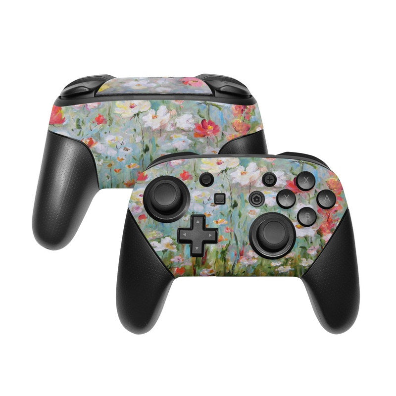 Flower Blooms - Nintendo Switch Pro Controller Skin