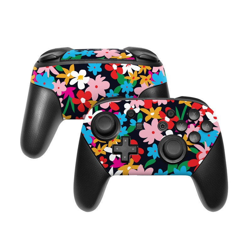 Flower Field - Nintendo Switch Pro Controller Skin