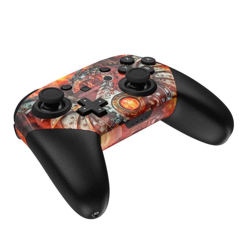 Furnace Dragon - Nintendo Switch Pro Controller Skin