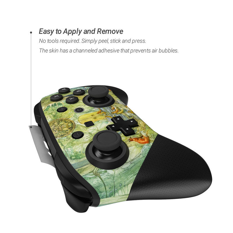 Green Gate - Nintendo Switch Pro Controller Skin