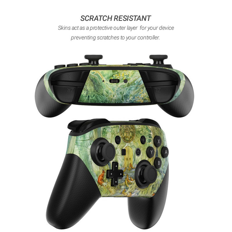 Green Gate - Nintendo Switch Pro Controller Skin