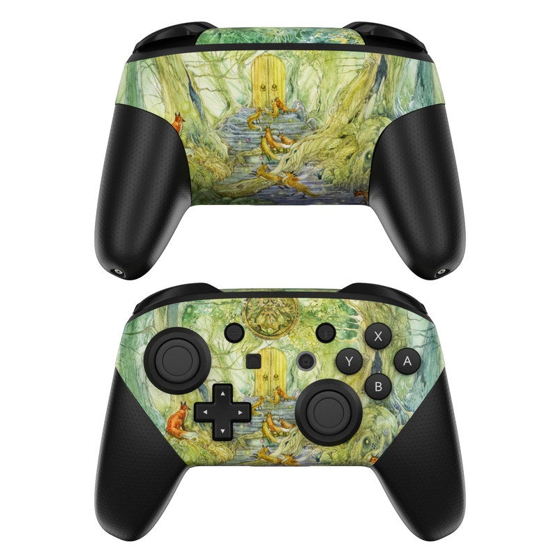 Green Gate - Nintendo Switch Pro Controller Skin