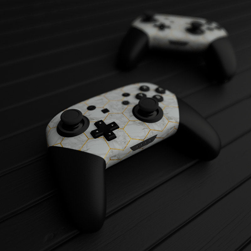 Honey Marble - Nintendo Switch Pro Controller Skin