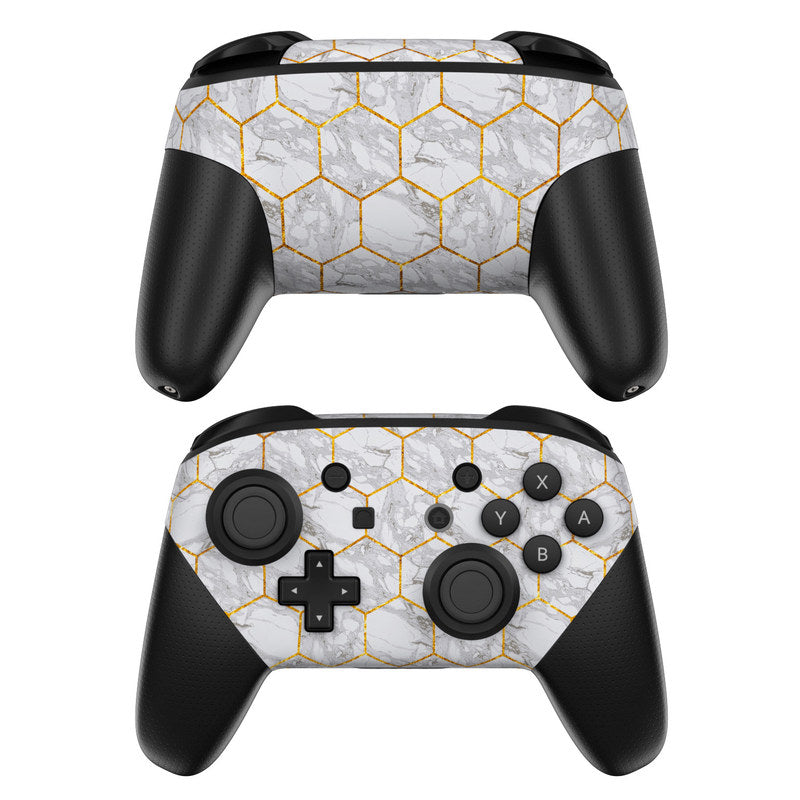 Honey Marble - Nintendo Switch Pro Controller Skin