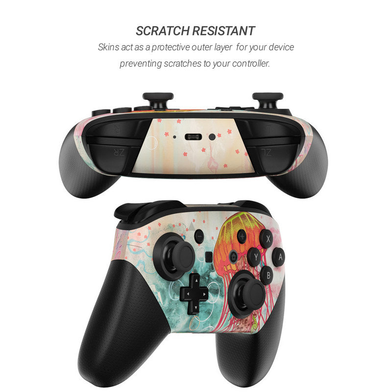 Jellyfish - Nintendo Switch Pro Controller Skin