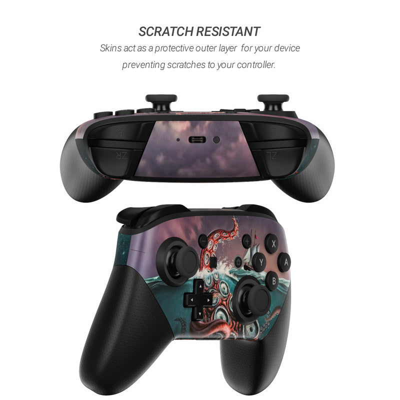 Kraken - Nintendo Switch Pro Controller Skin