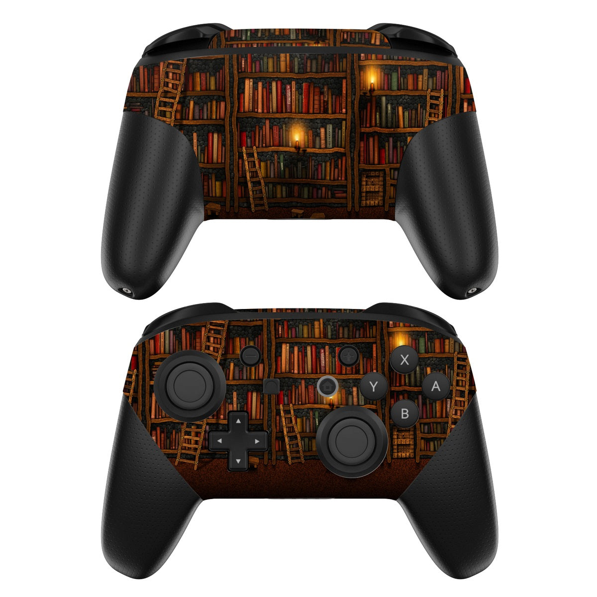 Library - Nintendo Switch Pro Controller Skin