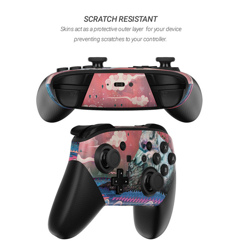 Lone Wolf - Nintendo Switch Pro Controller Skin