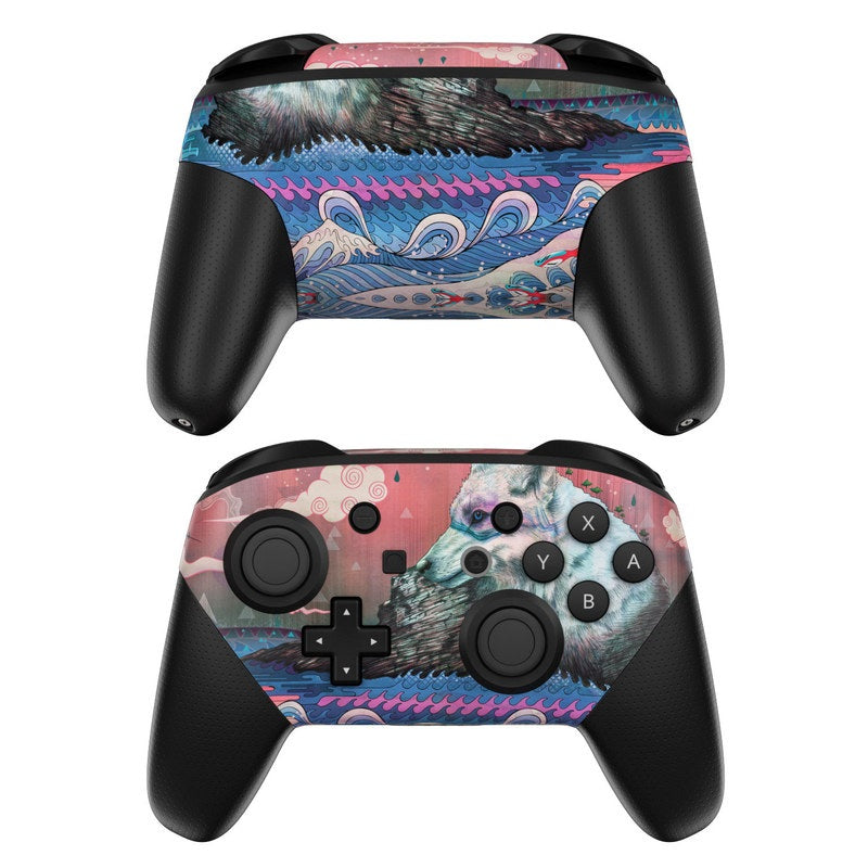 Lone Wolf - Nintendo Switch Pro Controller Skin