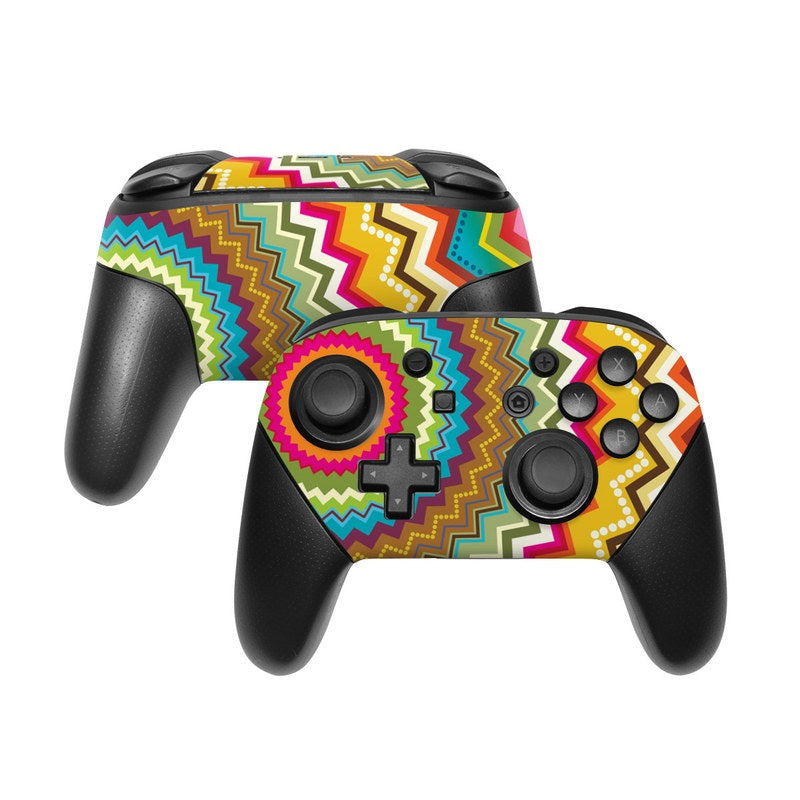 Mosaic Burst - Nintendo Switch Pro Controller Skin