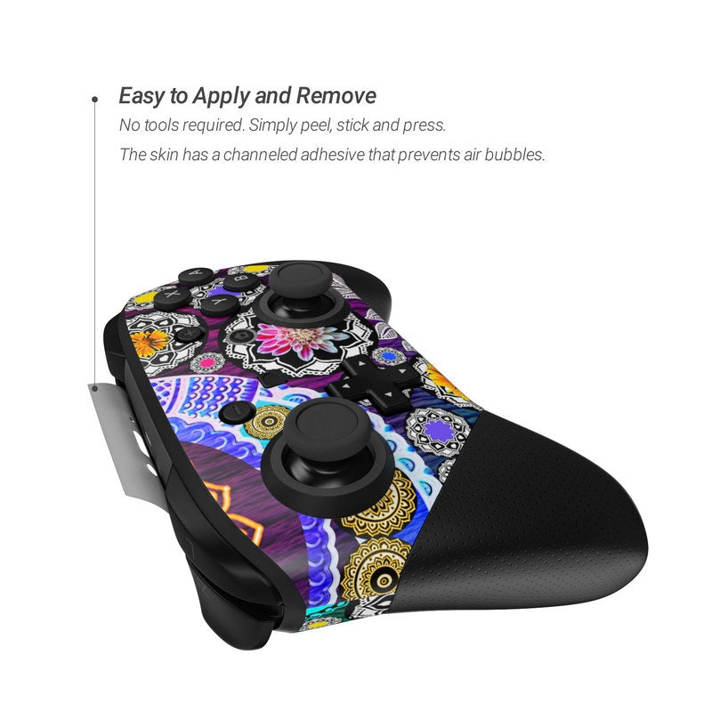 Mehndi Garden - Nintendo Switch Pro Controller Skin