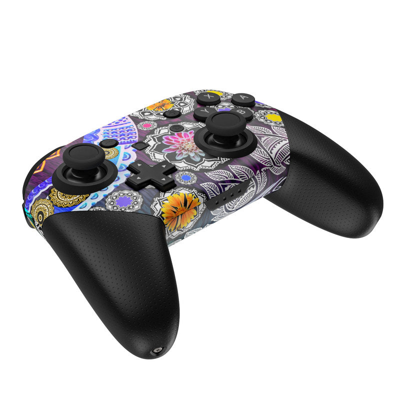 Mehndi Garden - Nintendo Switch Pro Controller Skin