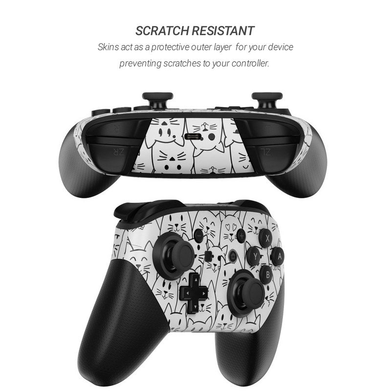 Moody Cats - Nintendo Switch Pro Controller Skin