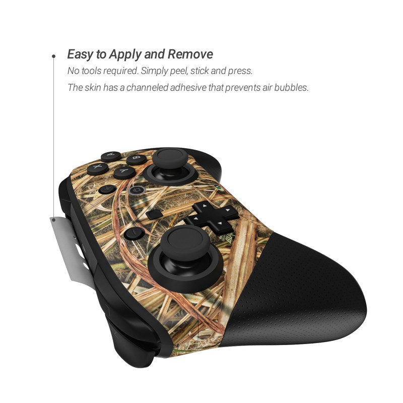 Shadow Grass Blades - Nintendo Switch Pro Controller Skin