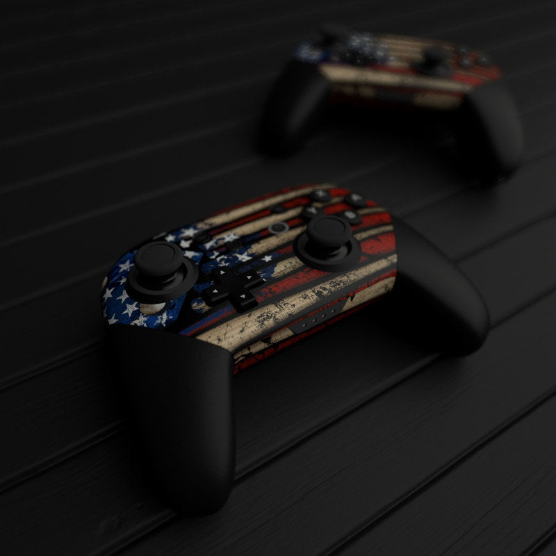 Old Glory - Nintendo Switch Pro Controller Skin