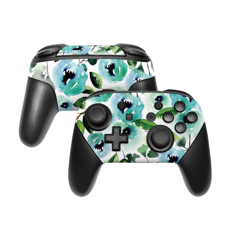 Peonies - Nintendo Switch Pro Controller Skin