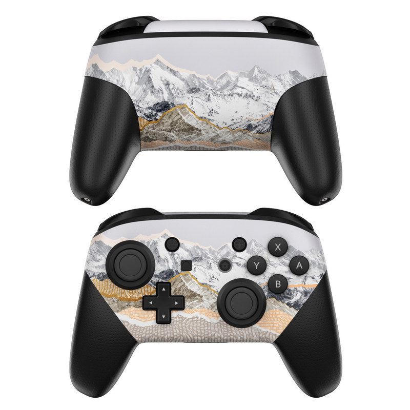 Pastel Mountains - Nintendo Switch Pro Controller Skin