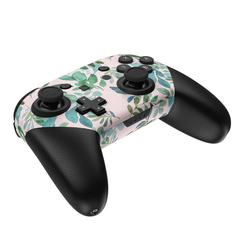 Sage Greenery - Nintendo Switch Pro Controller Skin