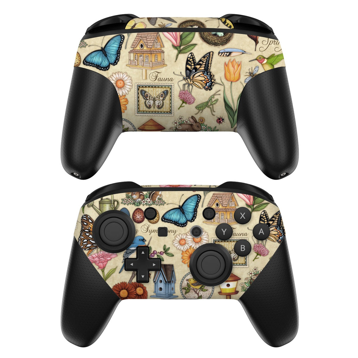 Spring All - Nintendo Switch Pro Controller Skin