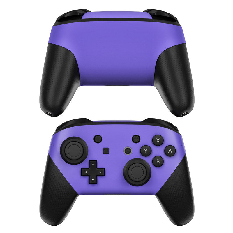 Solid State Purple - Nintendo Switch Pro Controller Skin