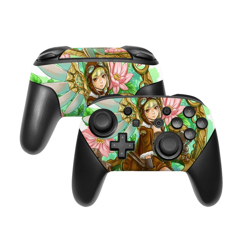 Steampunk Angel - Nintendo Switch Pro Controller Skin