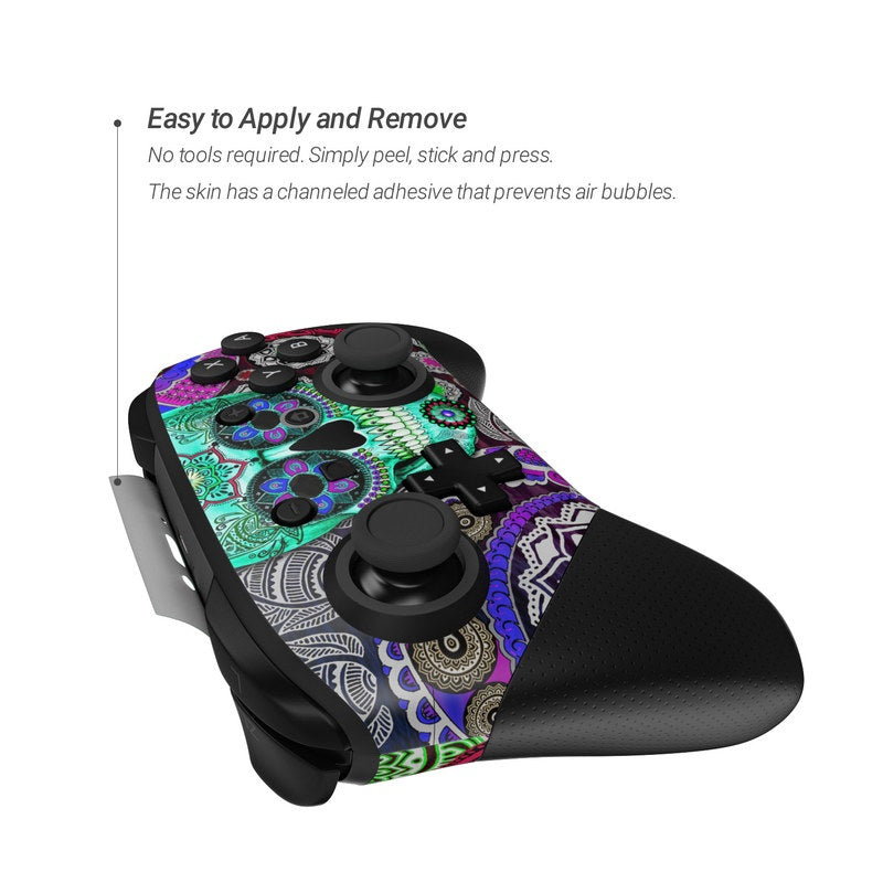 Sugar Skull Sombrero - Nintendo Switch Pro Controller Skin