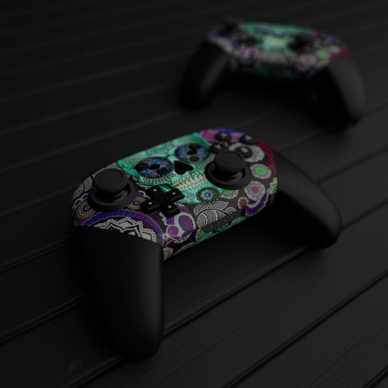 Sugar Skull Sombrero - Nintendo Switch Pro Controller Skin